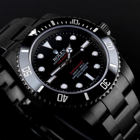 rolex pro hunter submariner price|blacked out rolex submariner.